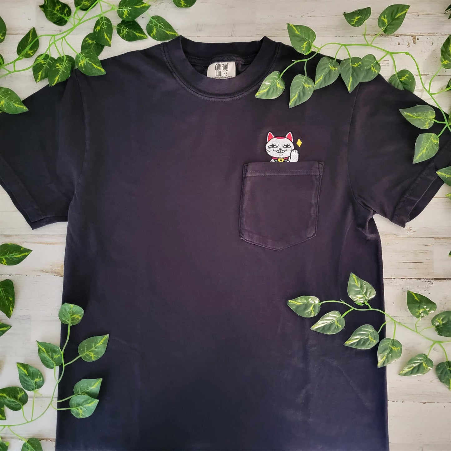 Dandadan Okarun Turbo Granny Cat Form Pocket Shirt