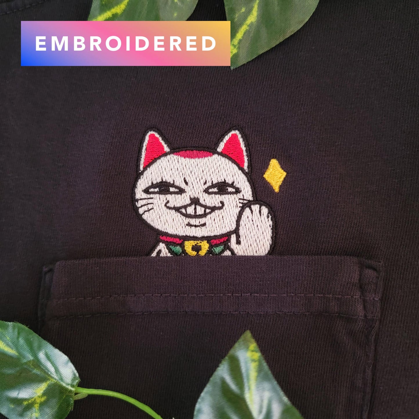 Dandadan Okarun Turbo Granny Cat Form Pocket Shirt
