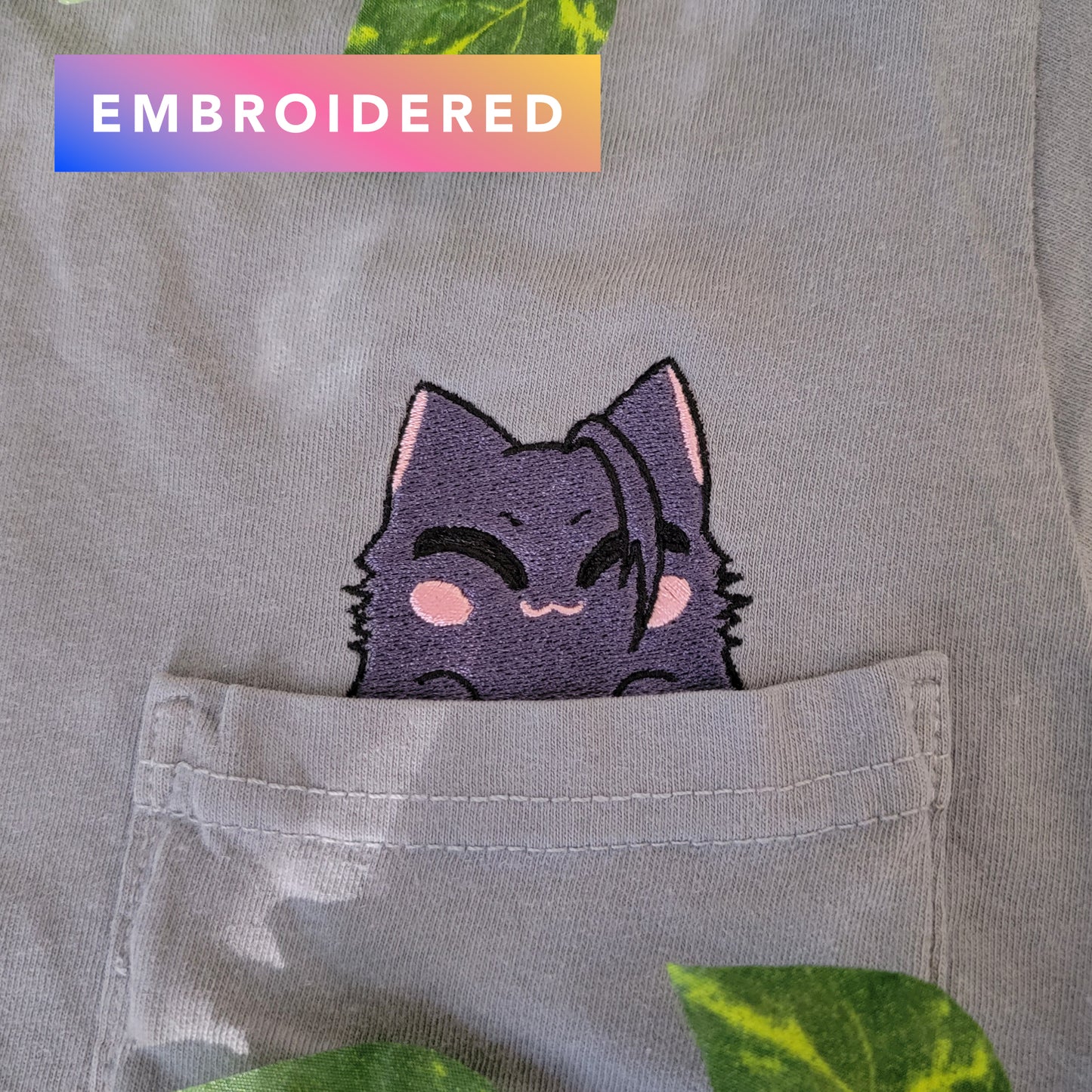 Geto Cat Pocket Tee