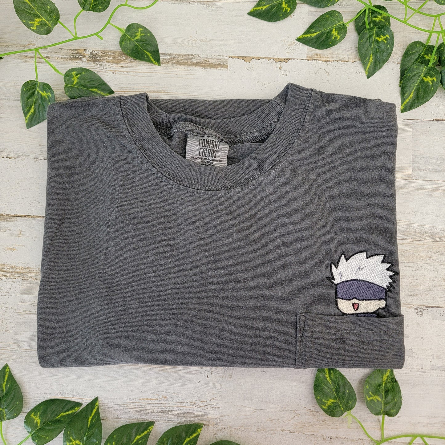 Chibi Gojo Pocket Shirt