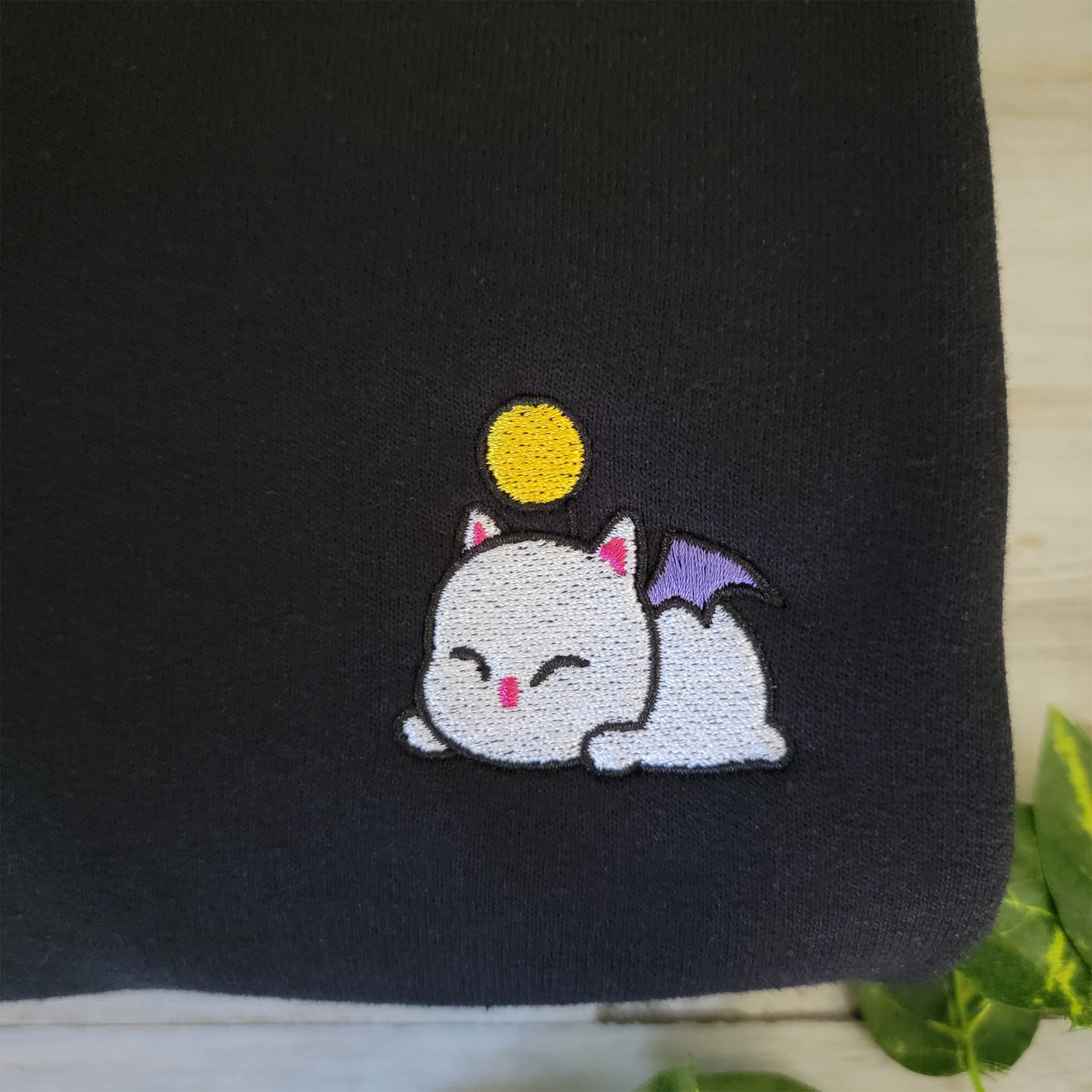 Relaxed Moogle Embroidered Hoodie