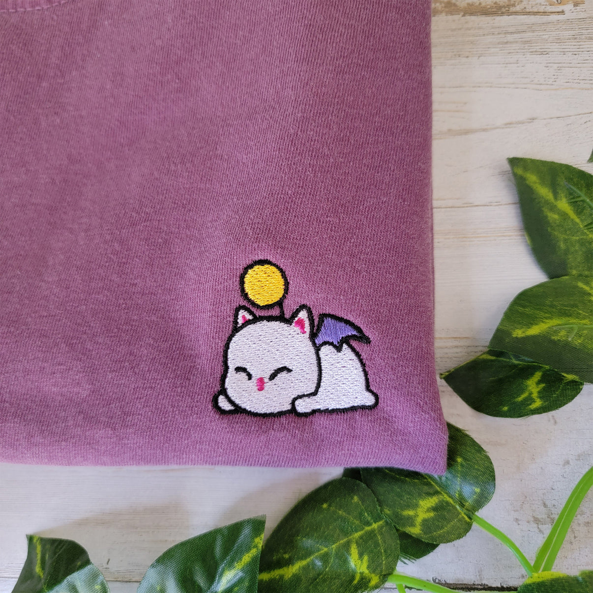 Relaxed Moogle Embroidered Shirt | Subtle Gaming Merch | AFK Apparel