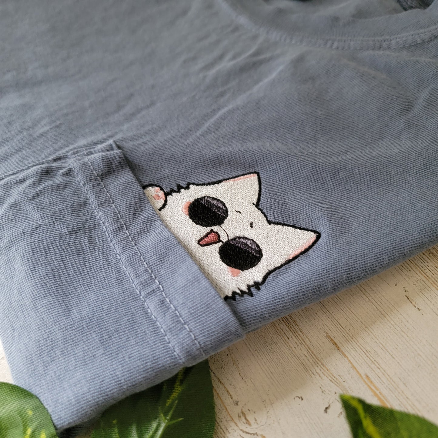 Gojo Cat Pocket Shirt