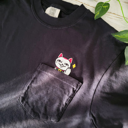 Turbo Granny Cat Pocket Shirt