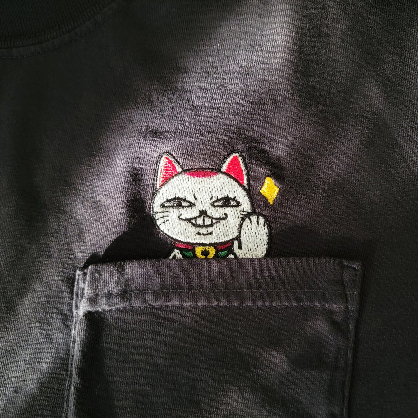 Turbo Granny Cat Pocket Shirt