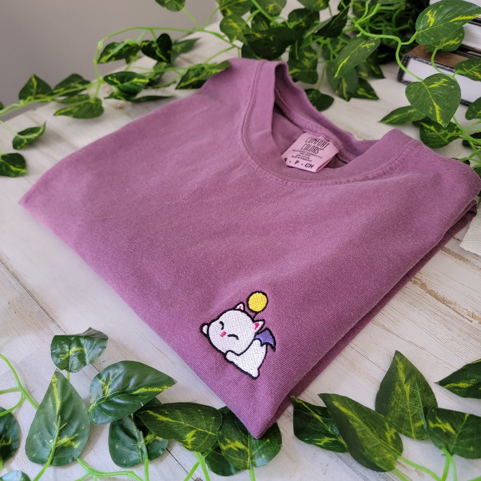 Relaxed Moogle Embroidered Shirt | Subtle Gaming Merch | AFK Apparel