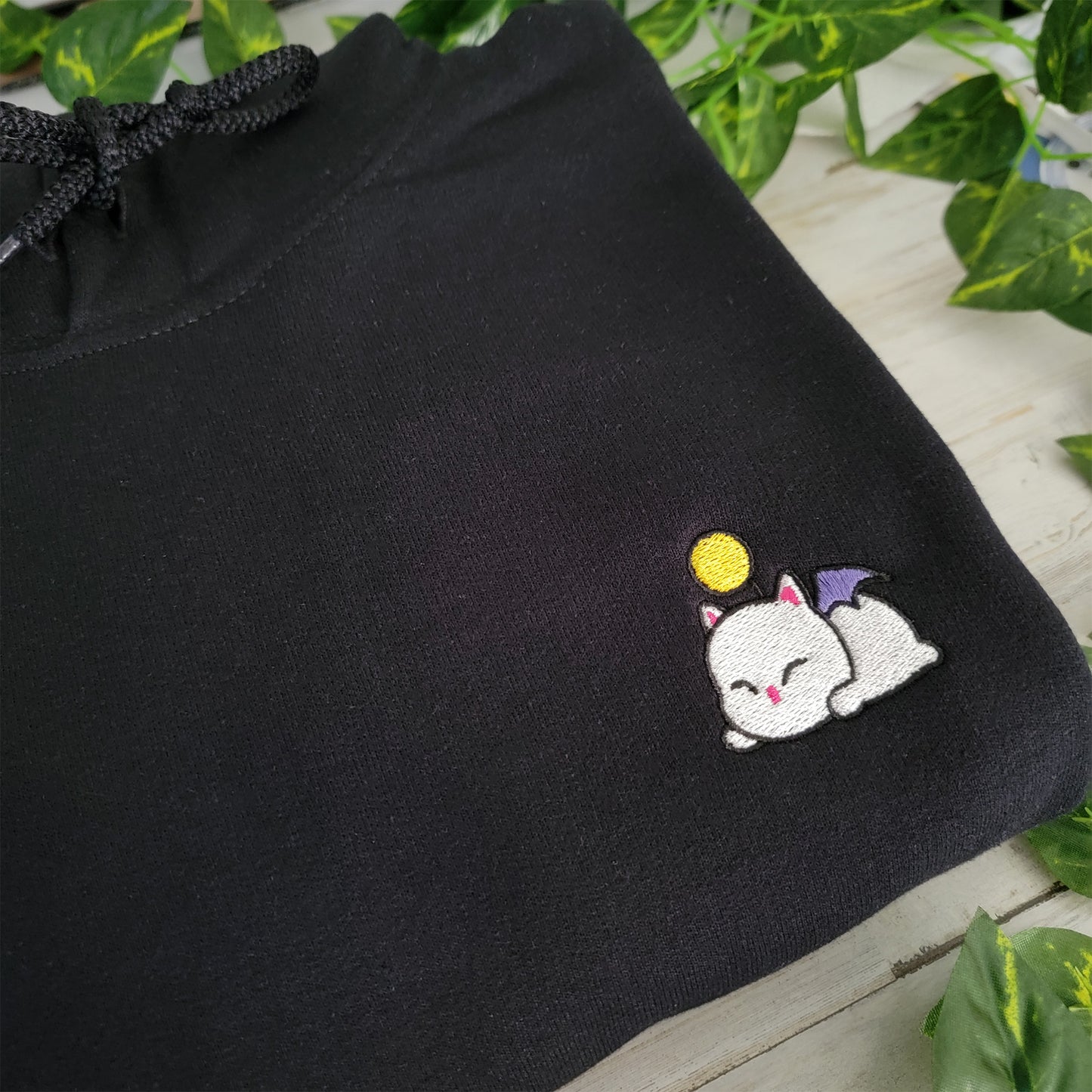 Relaxed Moogle Embroidered Hoodie