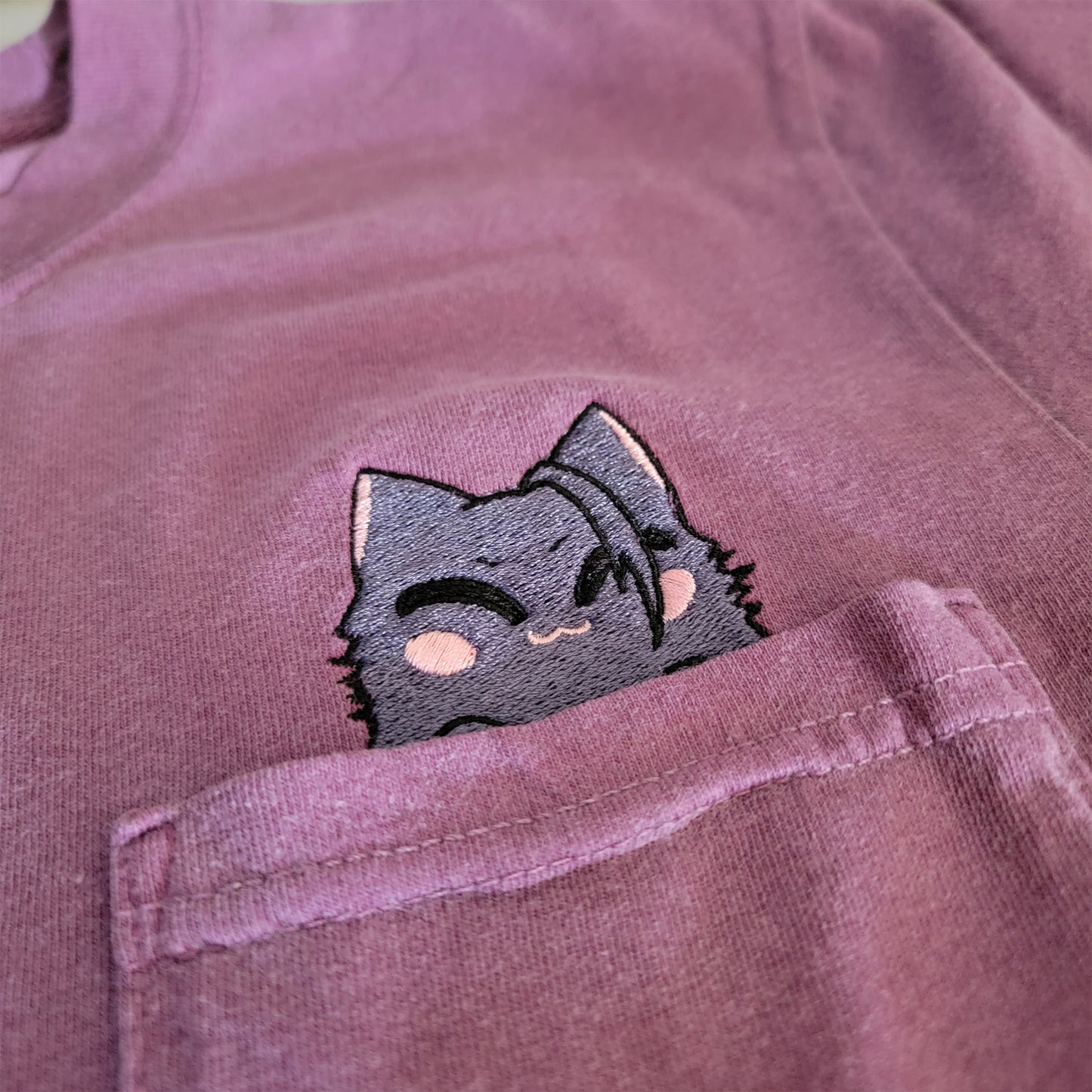 Geto Cat Pocket Shirt