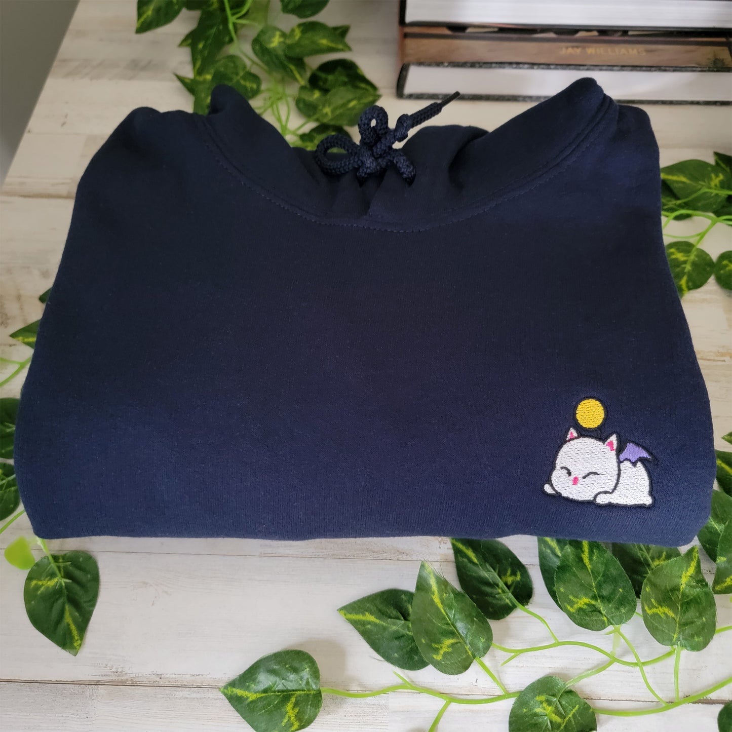 Relaxed Moogle Embroidered Hoodie