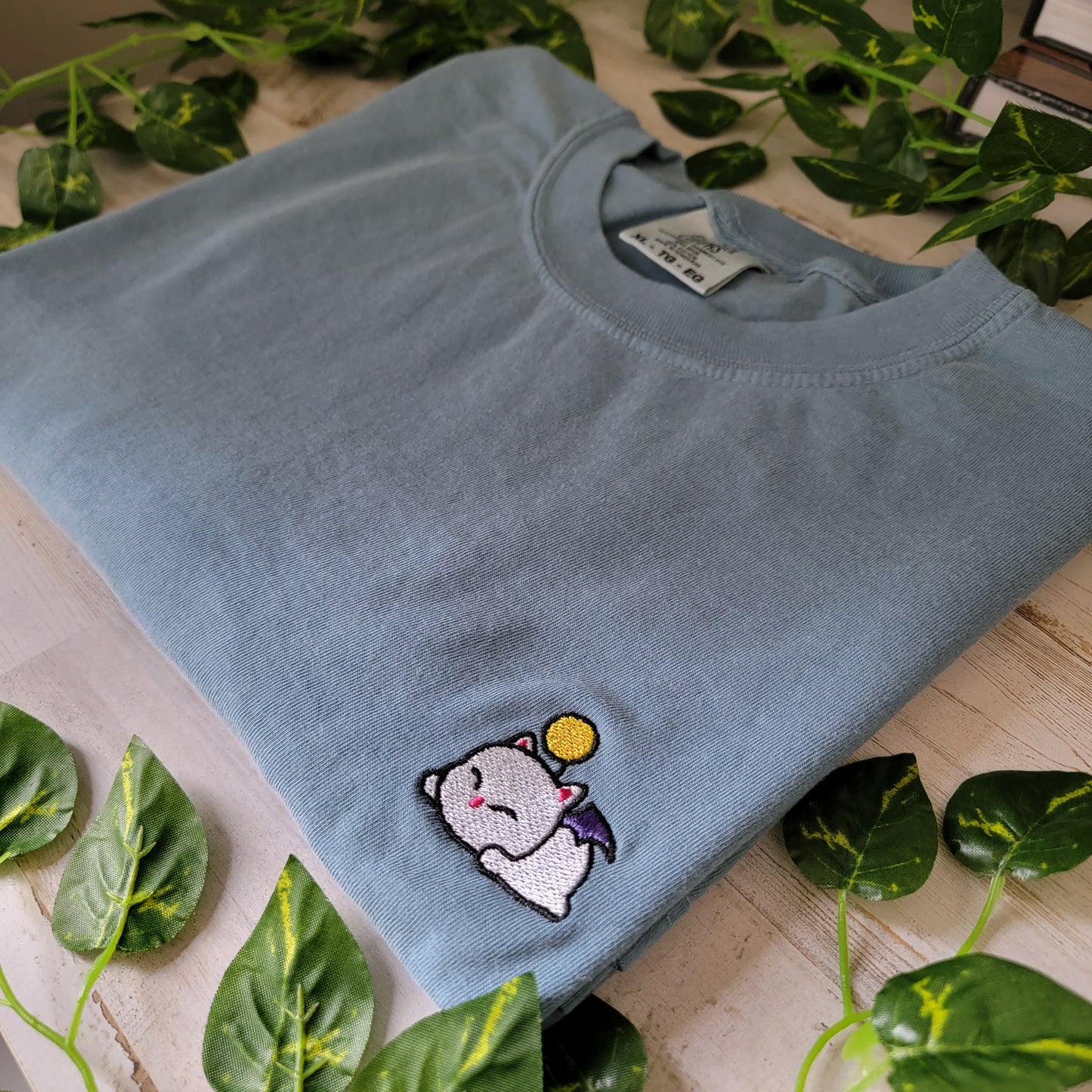 Relaxed Moogle Embroidered Shirt