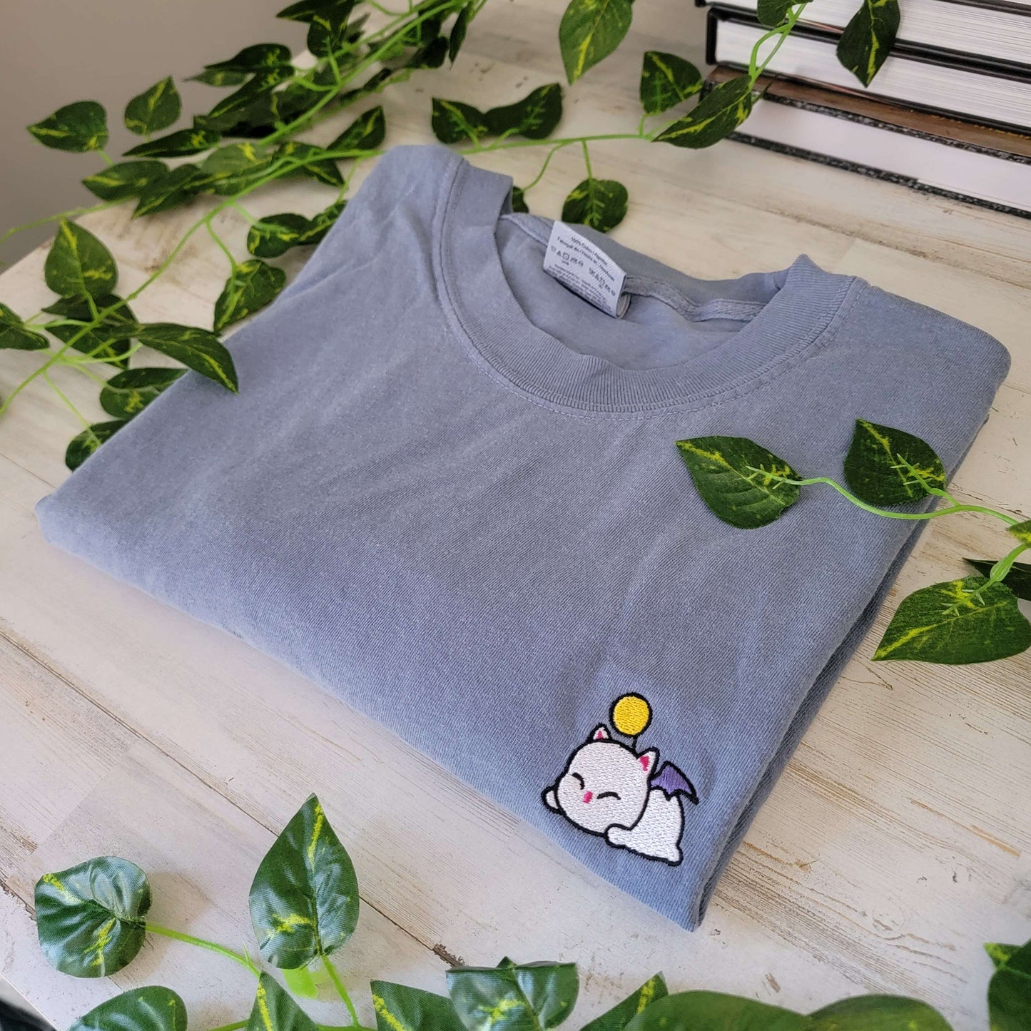 Relaxed Moogle Embroidered Shirt