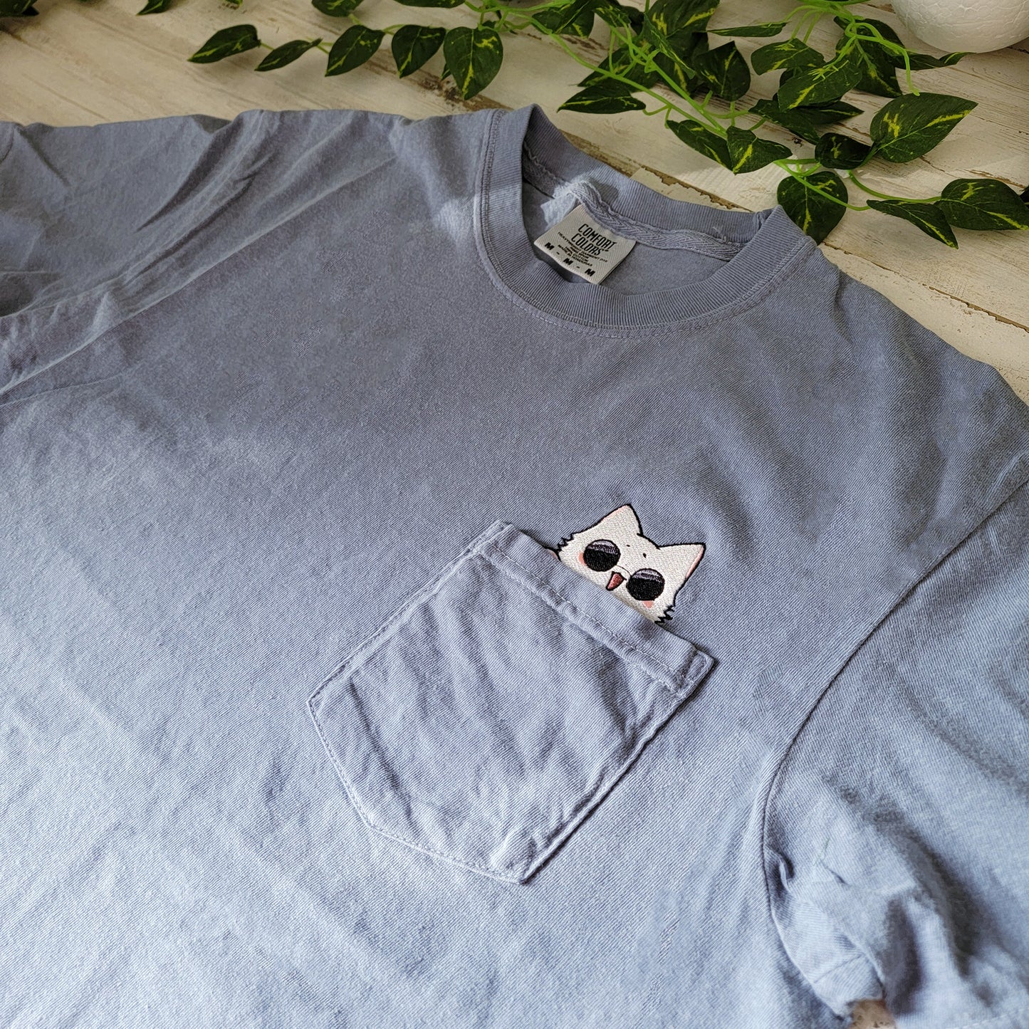 Gojo Cat Pocket Shirt