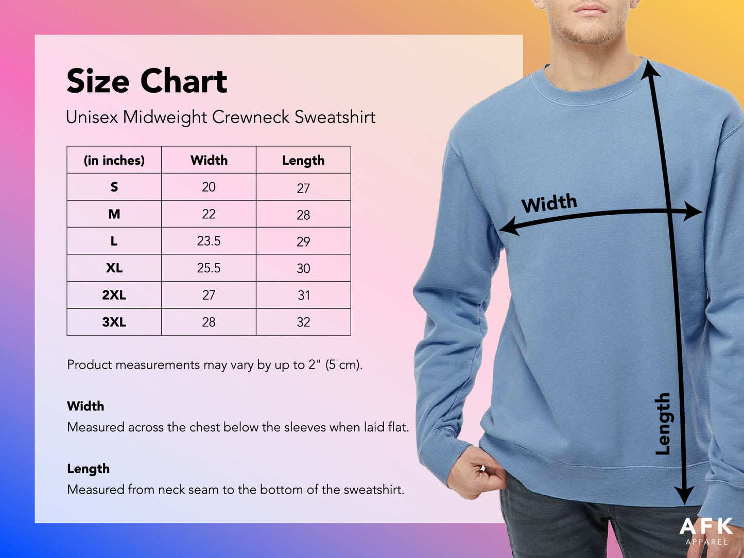 Live Slow Die Cozy Frieren Crewneck