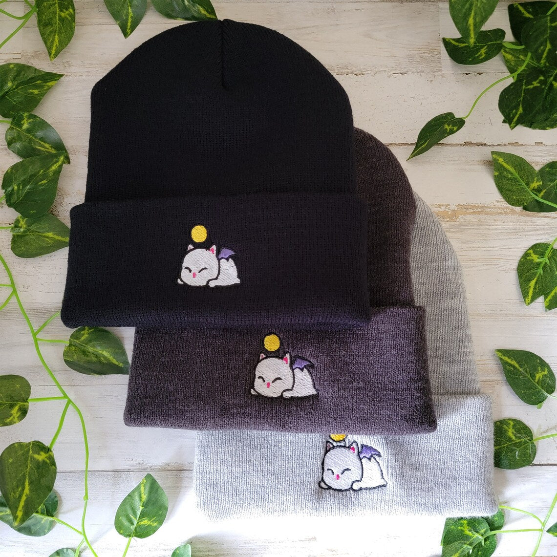 Relaxed Moogle Beanie | Subtle Gaming Merch | AFK Apparel