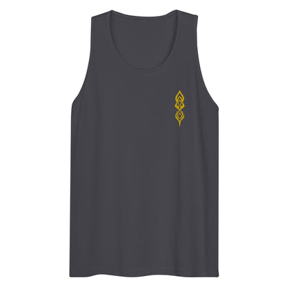 Blessing of the Phoenix Embroidered Men's Tank Top