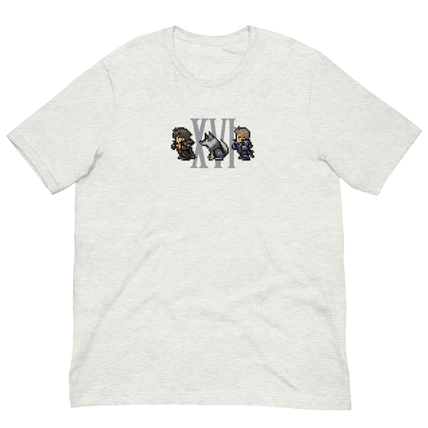 Clive, Torgal, and Cid Pixel Party Shirt