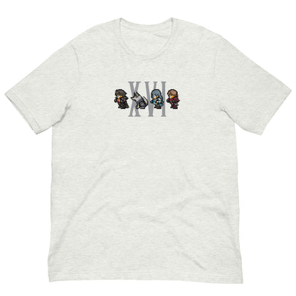 Clive, Torgal, Jill, and Joshua Pixel Party Shirt